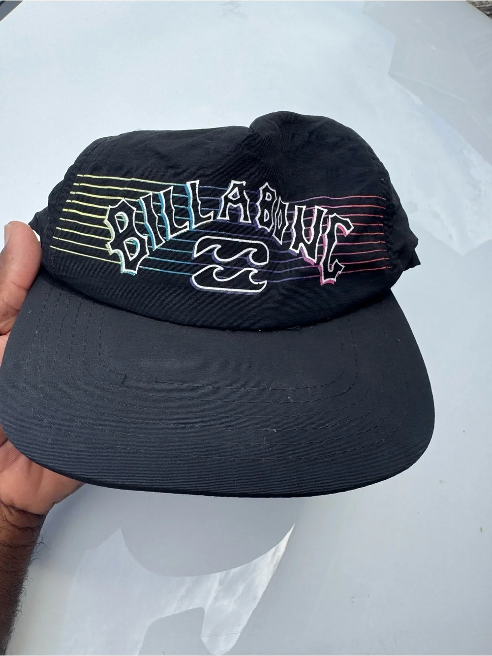 Billabong Black Rainbow Logo Cap